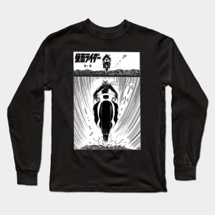 Kamen Rider Ishinomori Panels Long Sleeve T-Shirt